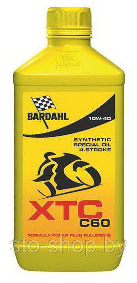 Масло моторное синтетическое BARDAHL XTC C60 10W-40 Moto 1л