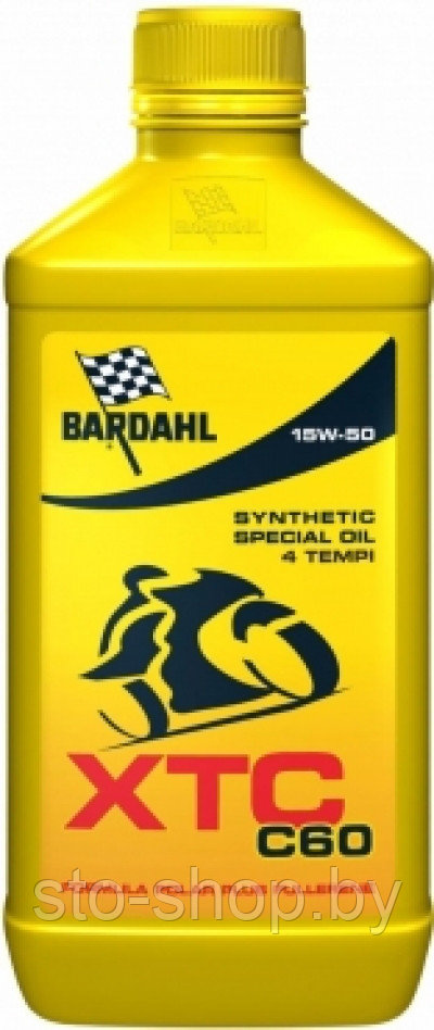 Масло моторное синтетическое BARDAHL XTC C60 15W-50 Moto 1л