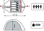 Туристическая палатка Tramp Lite Camp 4, фото 2