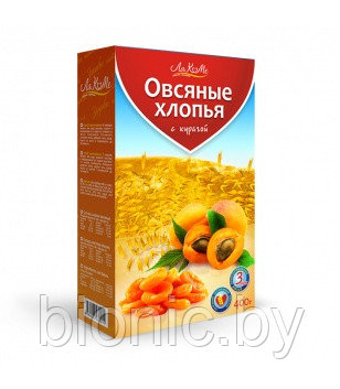 Овсяные хлопья с курагой, Лакоме, 400гр, фото 2