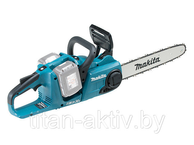 Аккум. пила цепная MAKITA DUC 353 Z шина 35 см (14""), 3/8, 1.1 мм (18+18 В, БЕЗ АККУМУЛЯТОРА)