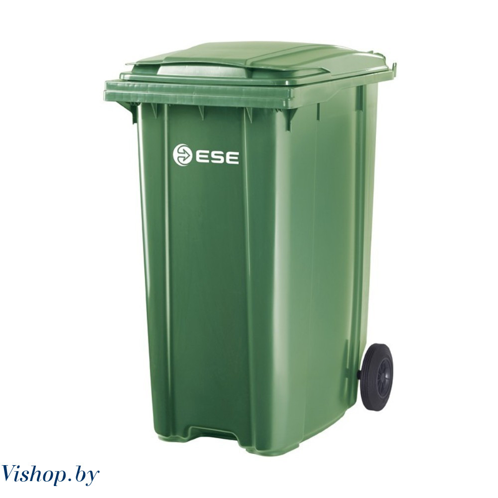 Контейнер для мусора ESE 360л зеленый - фото 1 - id-p76786502