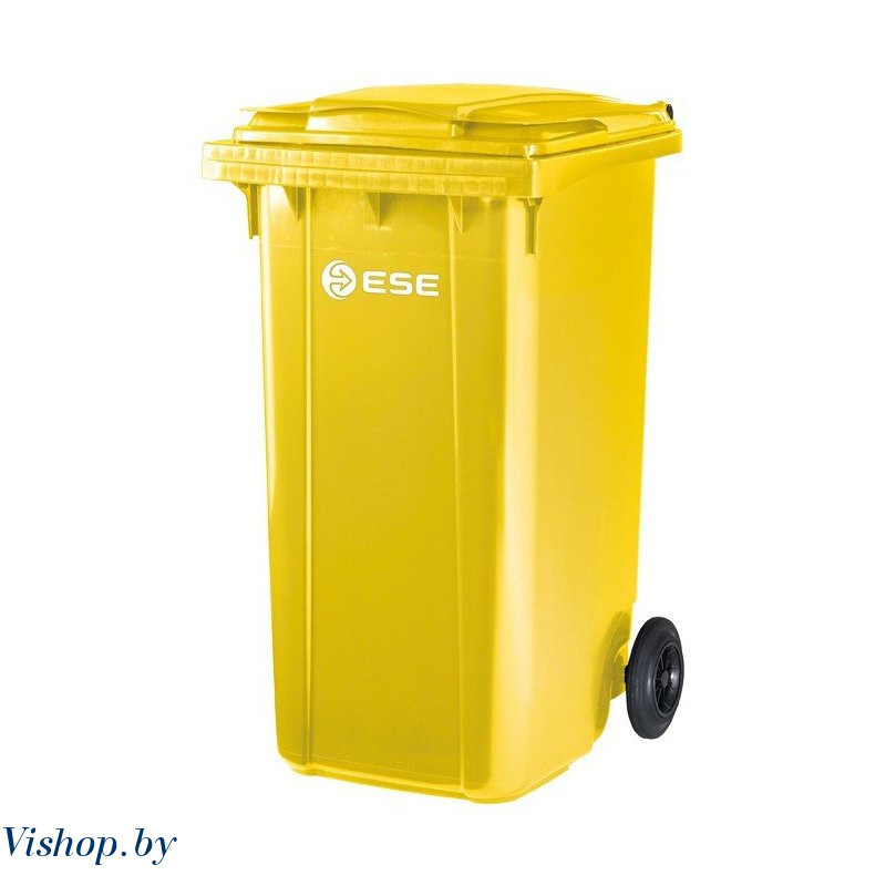 Контейнер для мусора ESE 240л желтый - фото 1 - id-p76786510