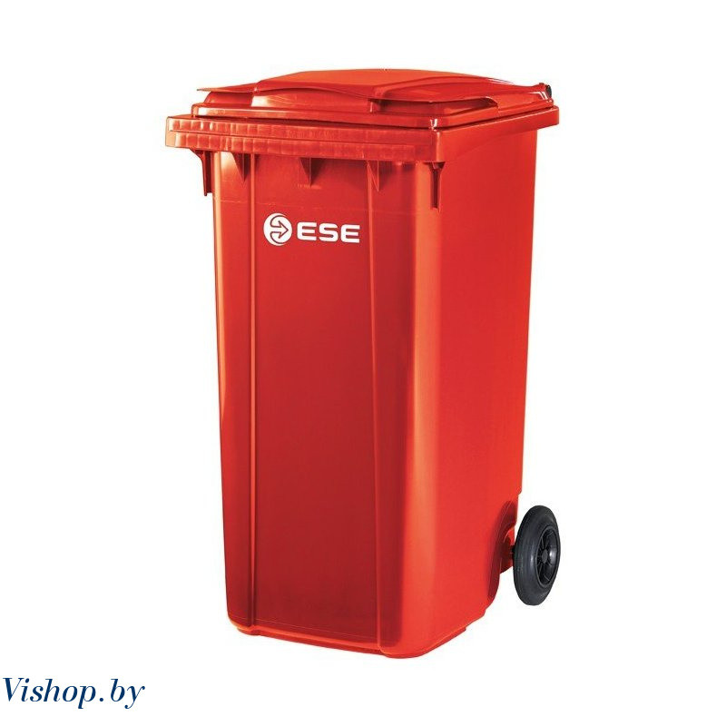 Контейнер для мусора ESE 240л красный - фото 1 - id-p76786511