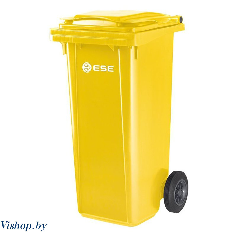 Контейнер для мусора ESE 120л желтый - фото 1 - id-p76786516