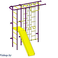 Детский спортивный комплекс Пионер-11Л пурпурно-желтый