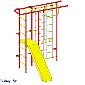 Детский спортивный комплекс Пионер-11Л красно-желтый