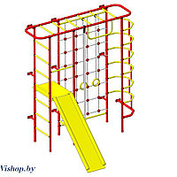 Детский спортивный комплекс Пионер-С7С красно-желтый