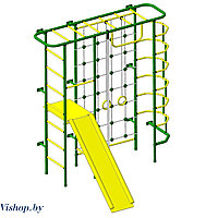 Детский спортивный комплекс Пионер-С7С зелено-желтый