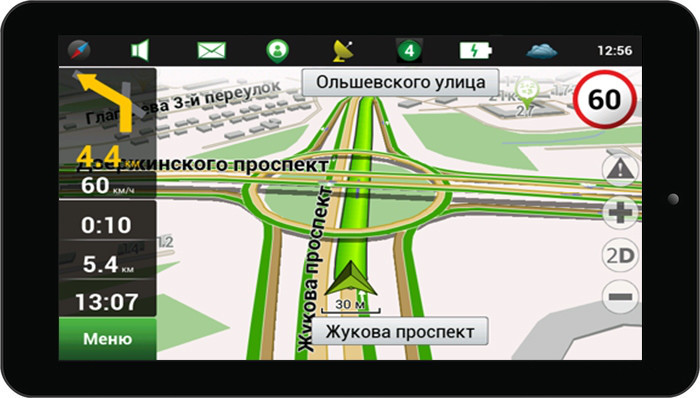 GPS-навигатор GEOFOX MID720GPS IPS ver.4