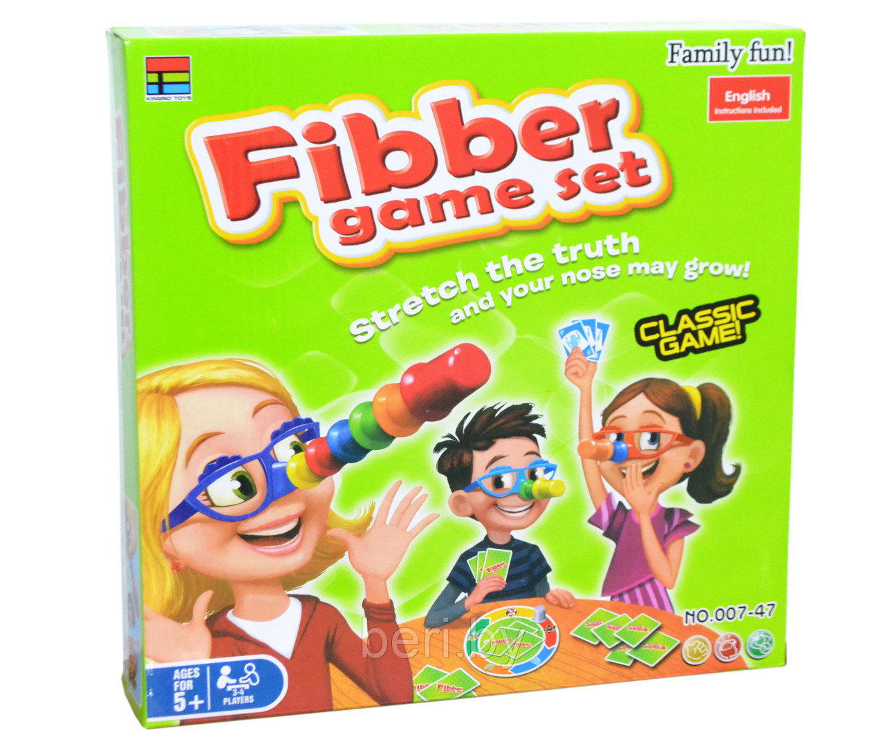 Настольная семейная игра Фортуна Fibber (Фиббер) 