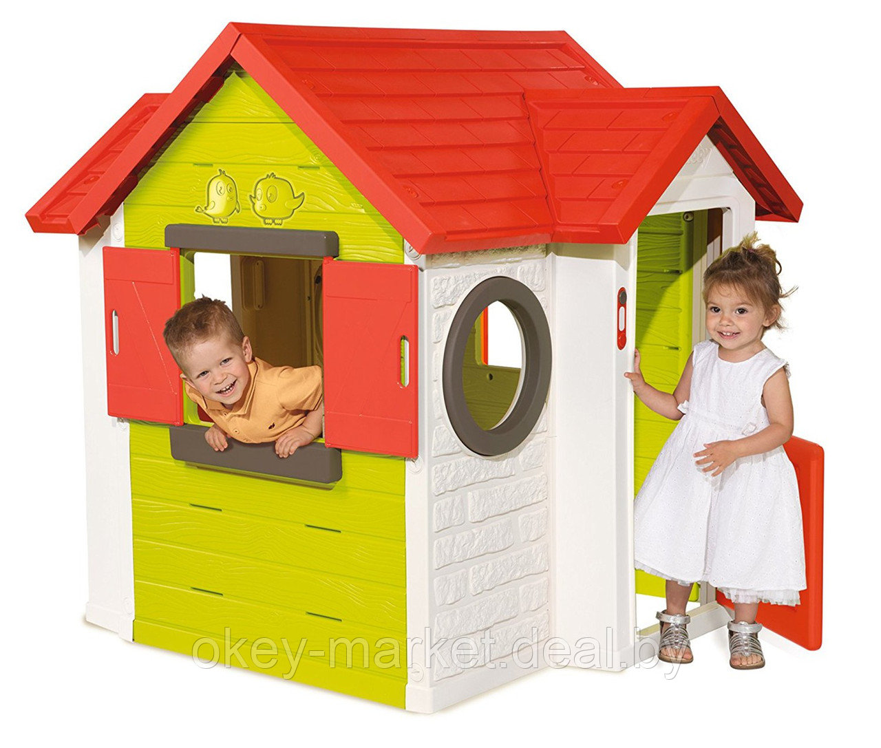 Детский игровой домик со звонком Smoby 810402