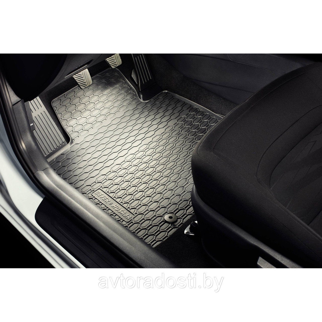 Коврики резиновые для Volkswagen Caddy III (2004-2015 / 2015-) / Фольксваген Кадди (Geyer-hosaja) - фото 2 - id-p75783118
