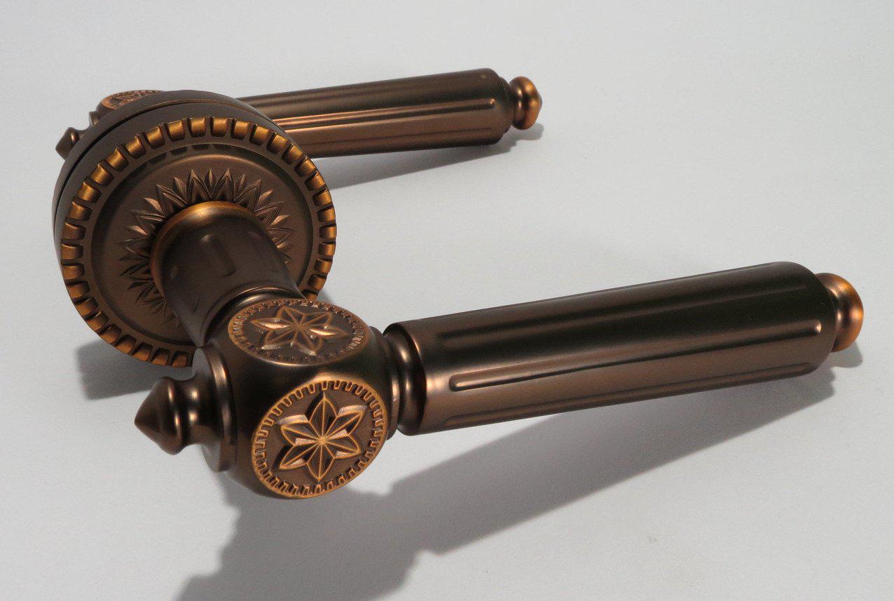 Дверная ручка Matador (коричневая бронза) - фото 2 - id-p76842941