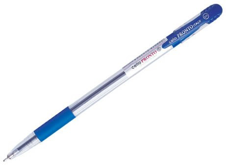 Ручка шариковая cello pronto цвет стержня синий