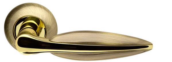 Дверная ручка Lacerta (бронза -золото)