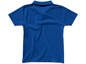 Рубашка поло First детская, классический синий, фото 3