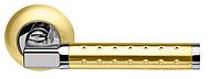 Дверная ручка Eridan (матовое золото -хром)