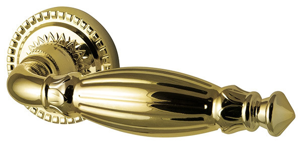 Дверная ручка BELLA (золото 24K), фото 1