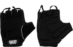 Перчатки для зала BULAT спортивные, черные (полиэстр, спандекс, неопрен) ECG-3101-L