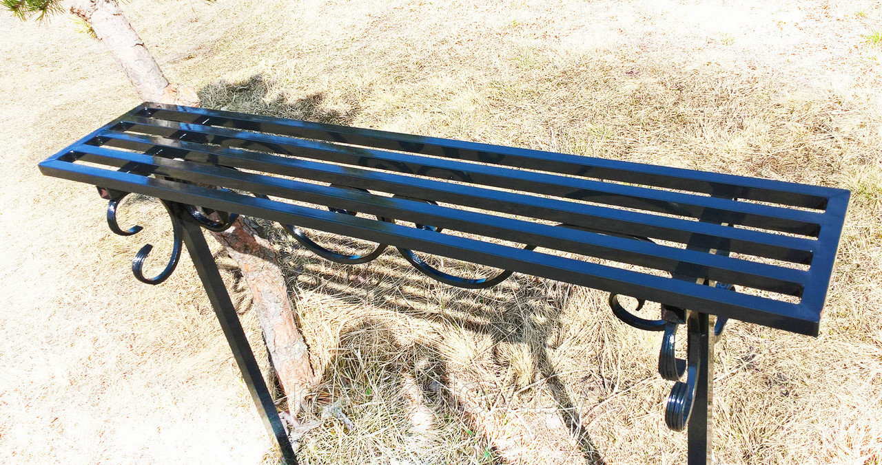 Скамейка кованая на кладбище. - фото 4 - id-p81347541