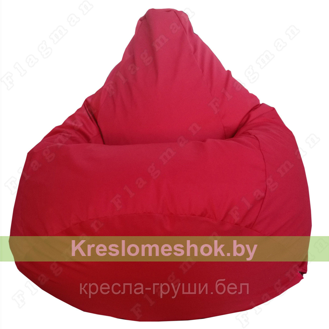 Кресло мешок Груша Красный (грета)