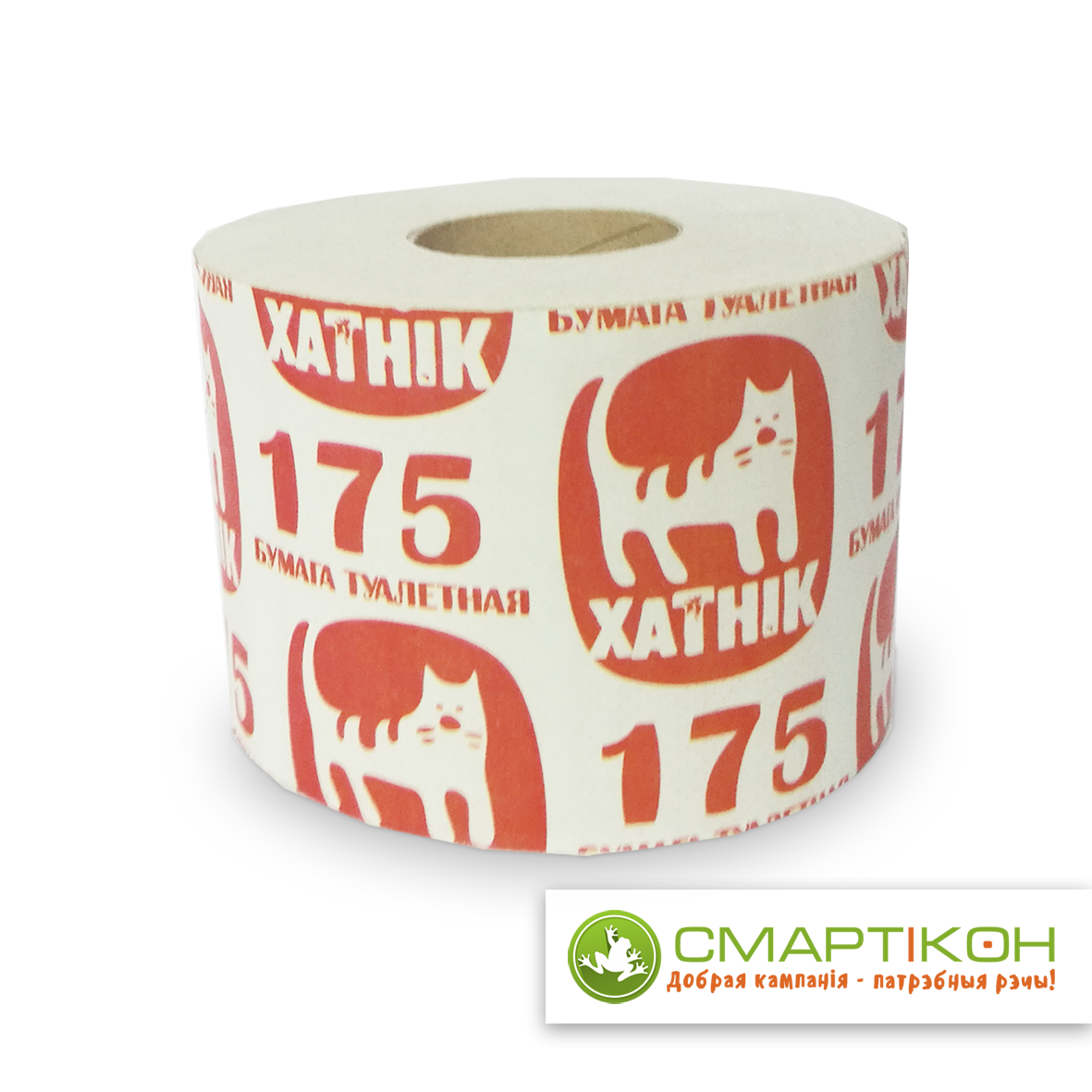 Бумага туалетная "175 Хатнiк" 165 гр 65м