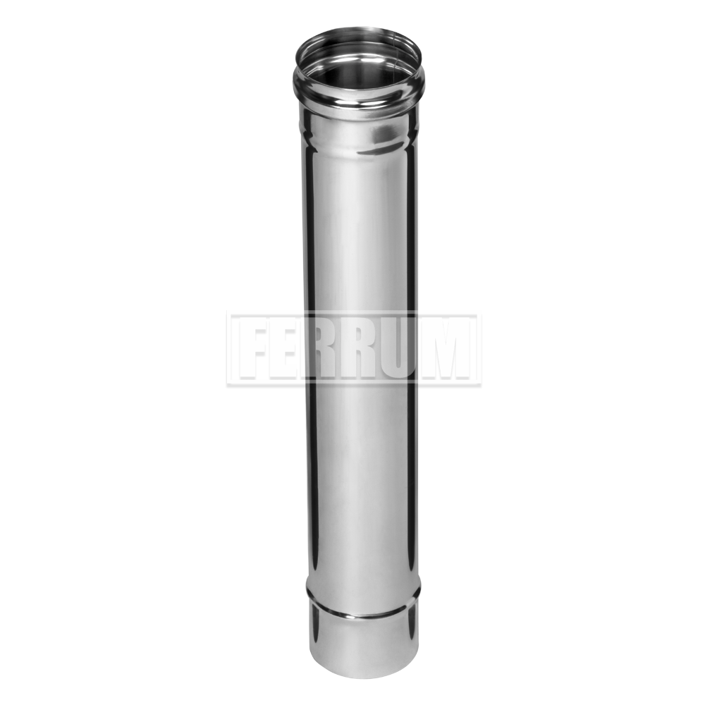 Труба дымохода Ferrum 0,5 м / 0,8 мм d 130 мм