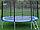 Батут Trampoline Fitness 13 FT (396 см) Extreme с сеткой (двойные ножки), фото 2