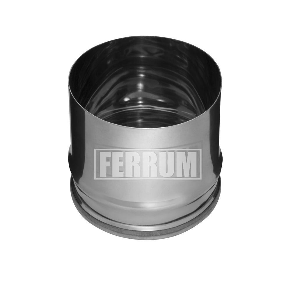 Заглушка для ревизии Ferrum 0,5 мм для сэндвич-дымохода d 210 - фото 1 - id-p76882026