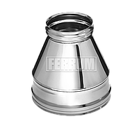 Конус сэндвич-дымохода Ferrum 0,5+0,5 мм d d 150/250