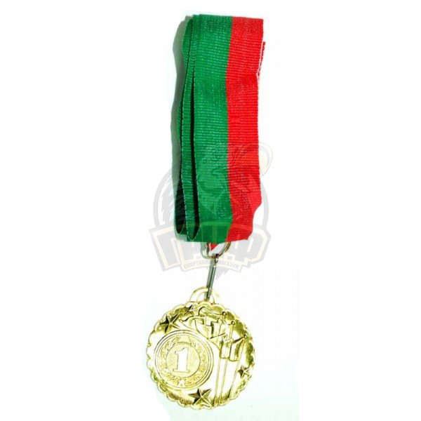 Медаль 5.0 см (золото) (арт. 5,0-FL)