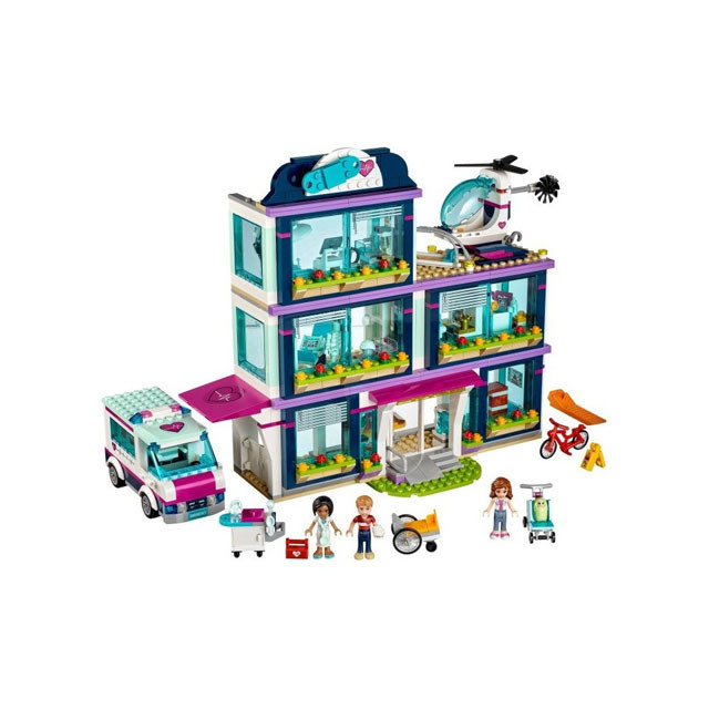 Конструктор Lele 37036 The Girl Клиника Хартлейк Сити (аналог Lego Friends 41318) 932 детали - фото 2 - id-p76882845