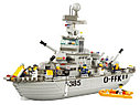 Конструктор M38-B0126 Sluban (Слубан) Крейсер (Военно-морской флот) 577дет. аналог Лего (LEGO) купить в Минске, фото 3