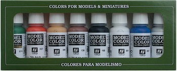 Набор VALLEJO Model Color 8цв.*17мл. Wargames Basics