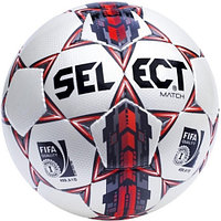 Мяч футбольный Select Match FIFA Inspected 499.А1В бел/красн. №5