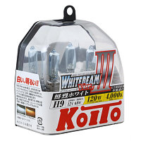 Автомобильная лампа H9 Koito WhiteBeam III P0759W (комплект 2 шт)