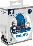 Автомобильная лампа H1 Philips WhiteVision +2xW5W 12258WHVSM, фото 1