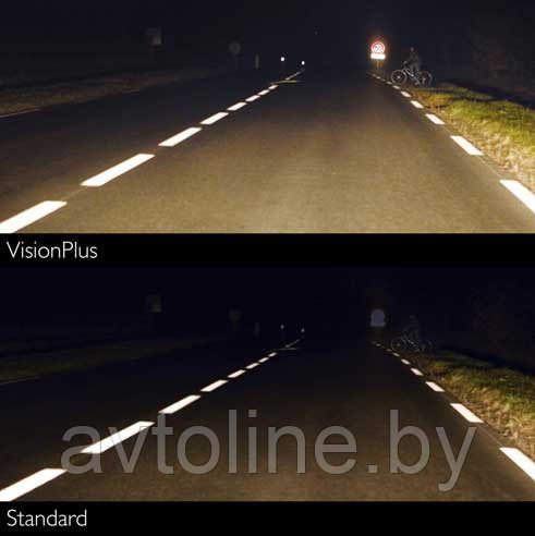 Автомобильная лампа H4 Philips VisionPlus +60% 12342VPS2 - фото 3 - id-p76869469