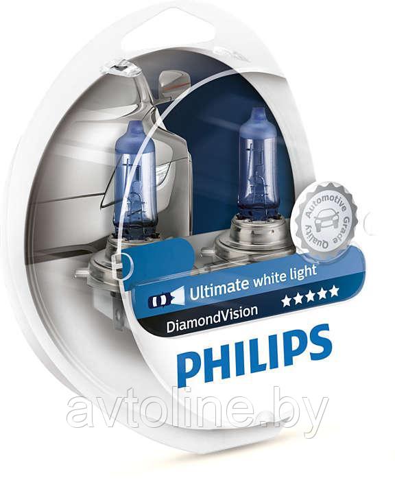 Автомобильная лампа HB4 Philips Diamond Vision 9006DVS2 (комплект 2 шт)
