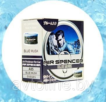 Ароматизатор меловой Eikosha Air Spancer - BLUE MUSK (ледяной шторм) A-85, фото 1