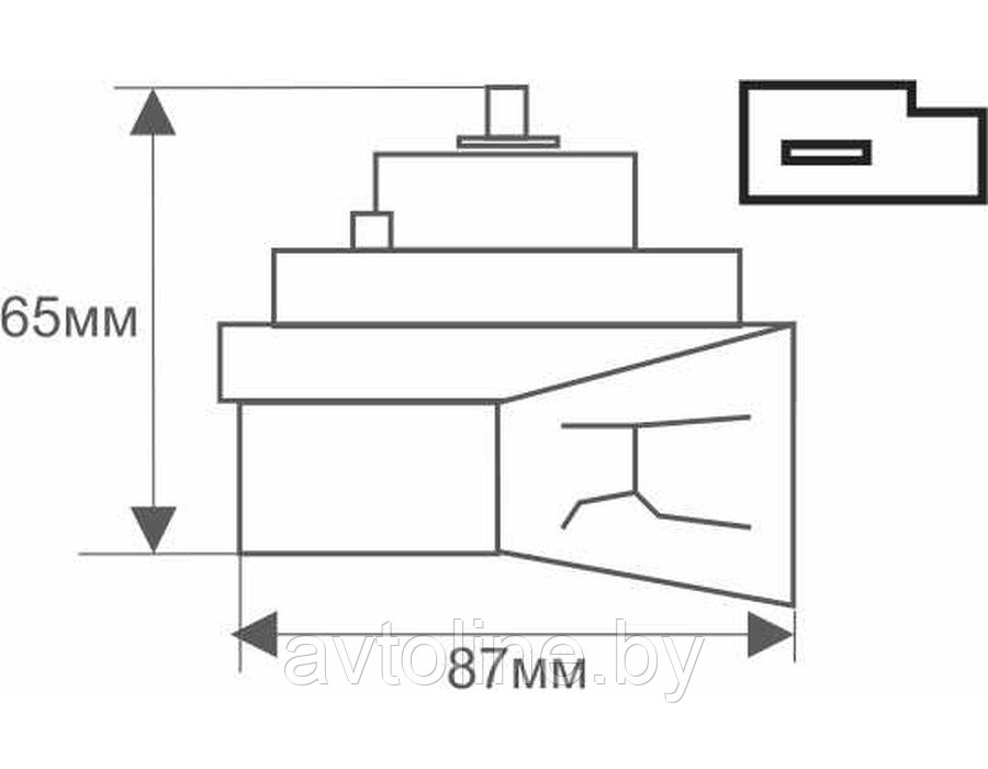 Звуковой сигнал SVS для Toyota, Lexus, Subaru 0450008000 - фото 4 - id-p76869690