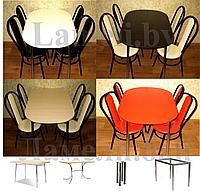 Обеденная группа Идеал. Стол Овальный + 4 стула. Выбор цвета, фото 1
