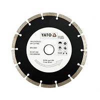 Круг алмазный 180x22,2мм (сегмент) "Yato"YT-6004