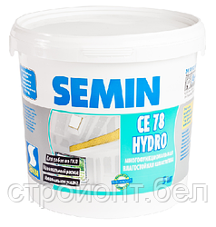 Многофункциональная влагостойкая шпатлевка Semin CE 78 Hydro, 5 кг