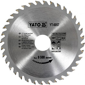 Диск пильный 160х30х2,8х2,0мм 36T "Yato" YT-6057, фото 2