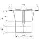 Зонт Ferrum 0,5 мм для одностенного дымохода d 120, фото 2