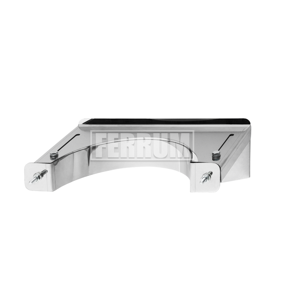 Кронштейн раздвижной Ferrum для стального дымохода 1,0 мм d 210