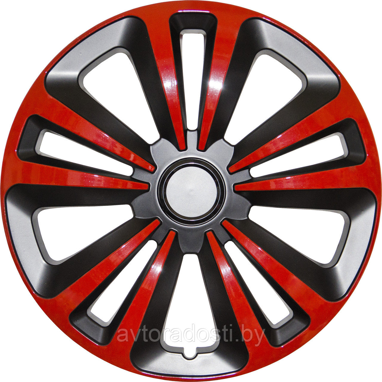 Колпаки на колеса Terra Mix Red 13" (Jestic) - фото 1 - id-p76386461