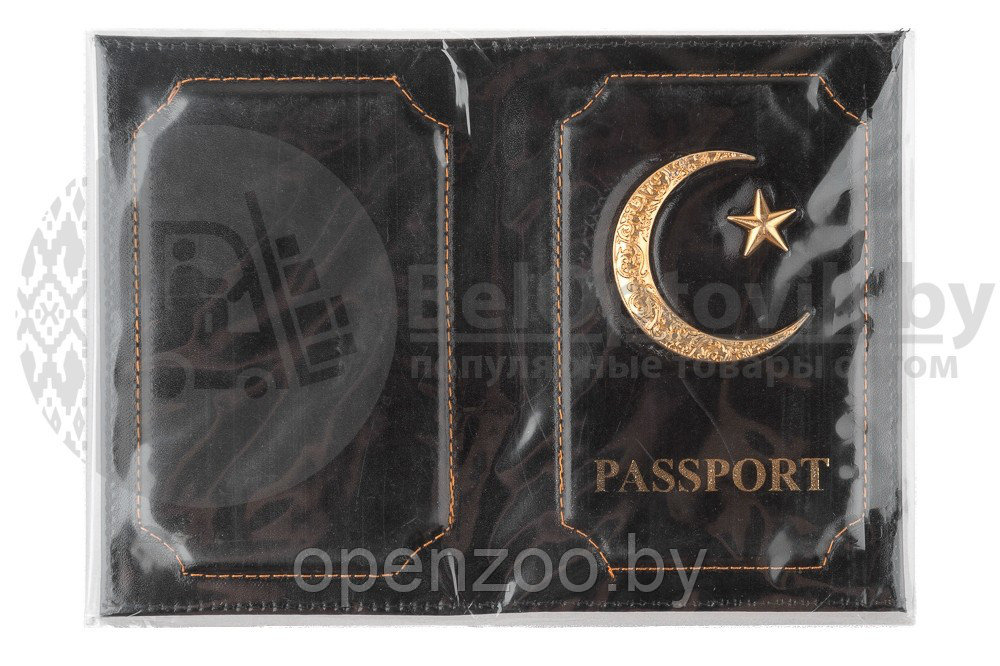 Обложка для паспорта мусульманская Полумесяц - фото 2